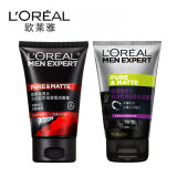 欧莱雅男士洁面膏洗面奶50ml（2支装）