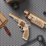 若客 创意手工拼装立体模型-M60左轮手枪