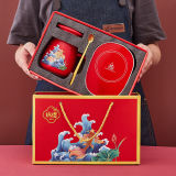 恒温加热「锦鲤暖暖杯」套装